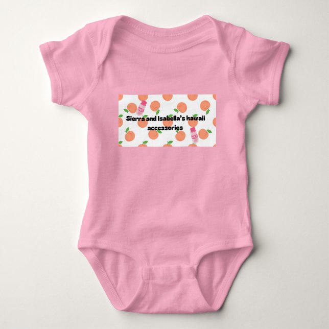 Baby und Kleinkind kawaii unser Logo Strampler (Vorderseite)