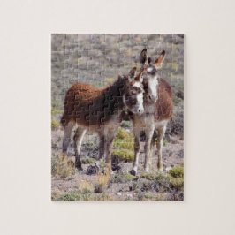 Baby und Mutter Burro Puzzle