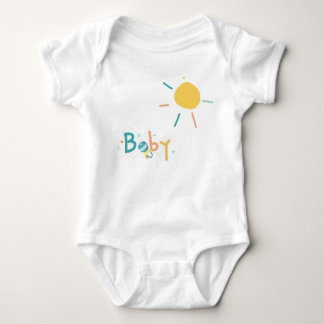 Baby und Sonne Strampler
