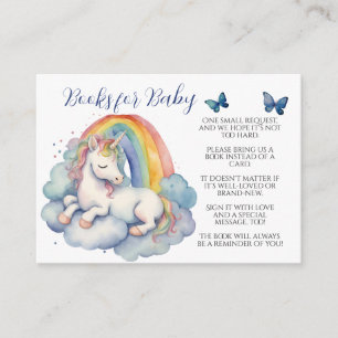 Baby Unicorn Boy Books for Baby Begleitkarte