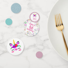 Baby Unicorn Confetti Konfetti