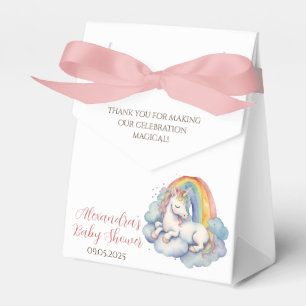 Baby Unicorn Girls Babydusche Geschenkschachtel