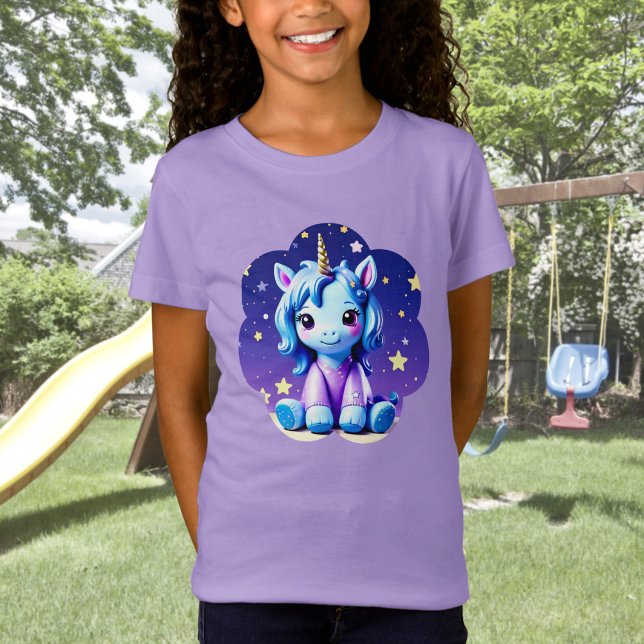 Baby Unicorn in PJ's T - Shirt (Von Creator hochgeladen)