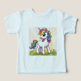 Baby Unicorn Kleinkind-Shirt