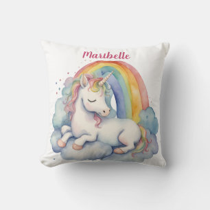 Baby Unicorn Personalisiert Kissen