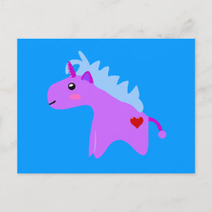 Baby Unicorn Postkarte