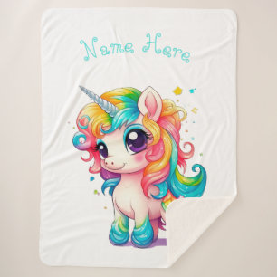 "Baby Unicorn" Sherpadecke