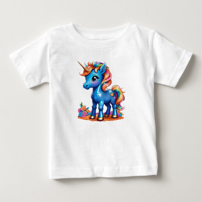 Baby Unicorn T-shirt (Vorderseite)