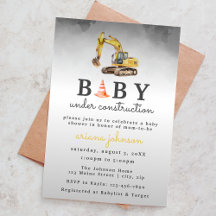 Baby unter Baukinderdusche