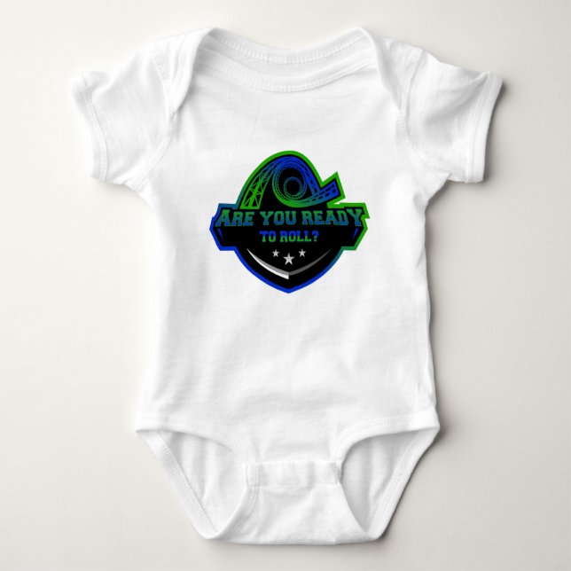 Baby-Untersetzer-T-Shirt Baby Strampler (Vorderseite)