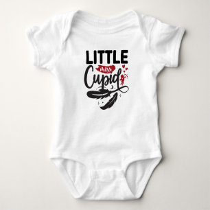 Baby Valentine's Day Little Miss Cupid Baby Strampler