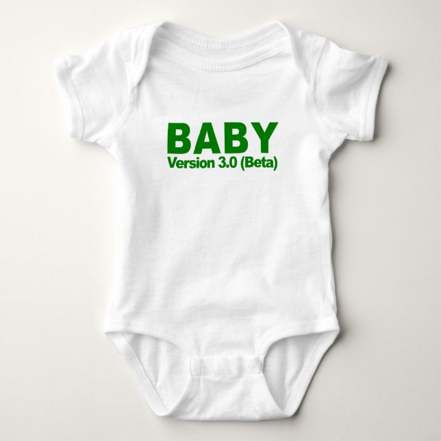 BABY Version 3,0 (Beta) Baby Strampler (Vorderseite)
