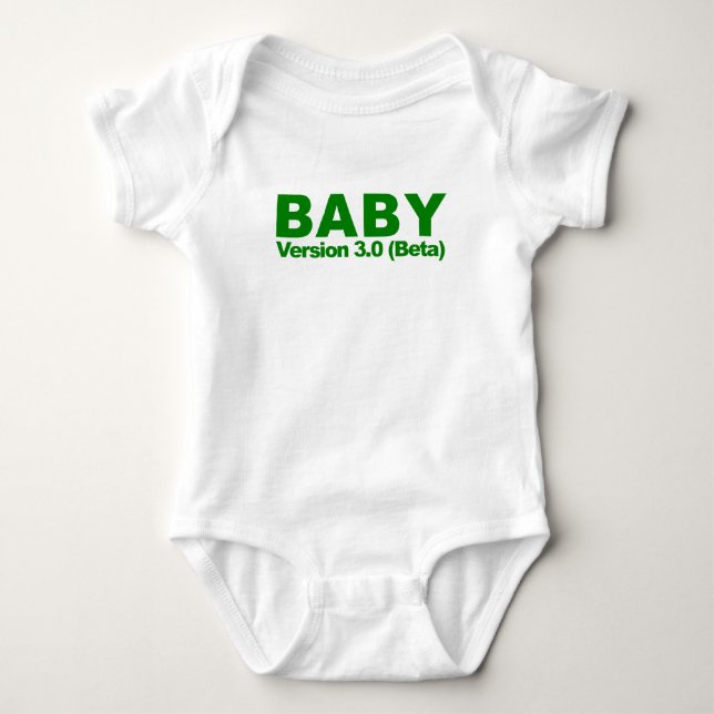 BABY Version 3,0 (Beta) Strampler (Vorderseite)