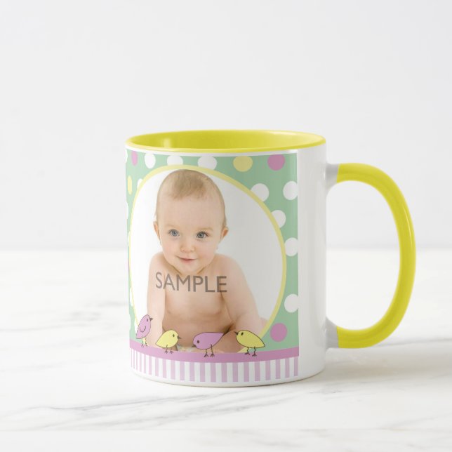 Baby-Vogel-Geschenk-Tasse Tasse (Rechts)