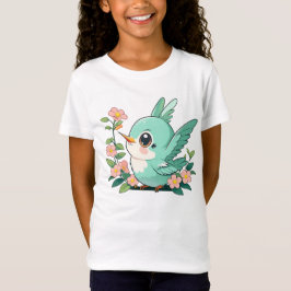 Baby Vögel mit ihrer Blume T-Shirt