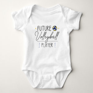 Baby Volleyball - Future Volleyball Player Baby Strampler