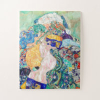 Baby von Gustav Klimt Malerei Art Jigsaw Puzzle