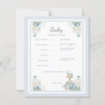 Baby-Vorhersagen Wildblumen-Gans-Mädchen-Party-Spi