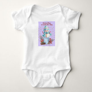 Baby-Weihnachtsbodysuit für Junge oder Mädchen Baby Strampler