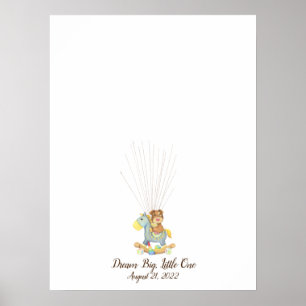 Baby‑Welpen‑Fingerabdruck Poster