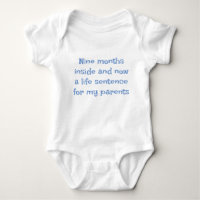 Baby-Weste mit Slogan