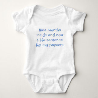 Baby-Weste mit Slogan Baby Strampler