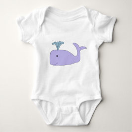 Baby Whale apparel Baby Strampler