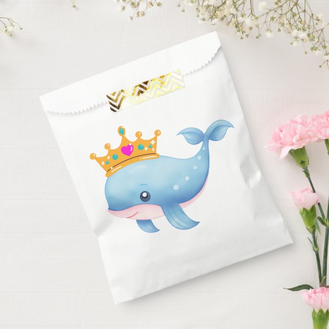 Baby Whale Favor Bags Geschenktütchen (Versiegelt)