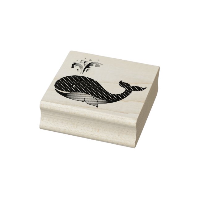 Baby Whale Gummistempel (Stempel)