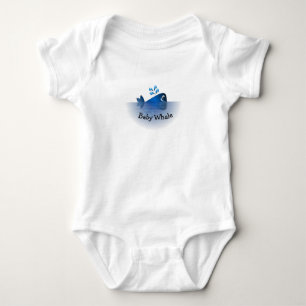 Baby Whale Underwear Strampler