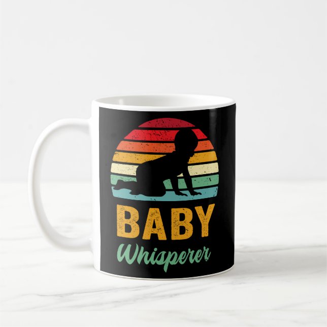 Baby Whisperer Arbeits-Trainer Doula Lieferung Kra Kaffeetasse (Links)
