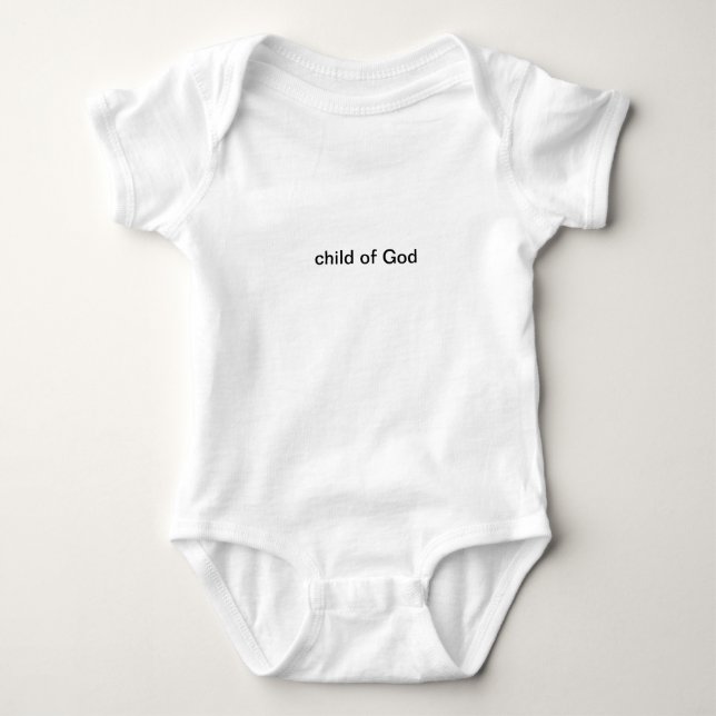 Baby-White-Bodysuit Baby Strampler (Vorderseite)