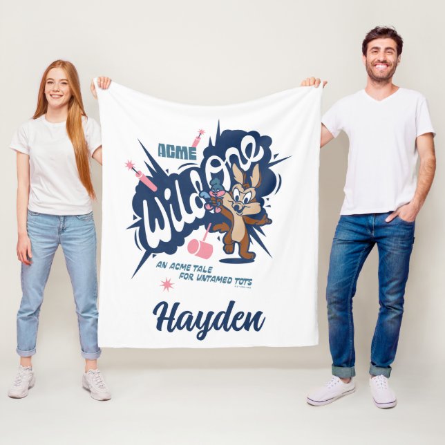 Baby WILE E. COYOTE™ - Wild One Fleecedecke (Beispiel)