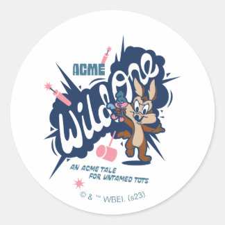 Baby WILE E. COYOTE™ - Wild One Runder Aufkleber