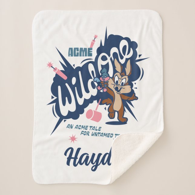 Baby WILE E. COYOTE™ - Wild One Sherpadecke (Vorderseite)
