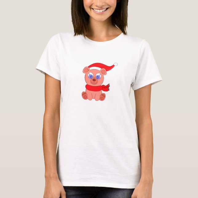 Baby Winter Bear T-Shirt (Vorderseite)