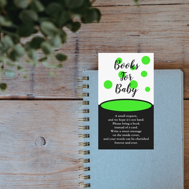 Baby wird Baby-Duschbücher für Baby zubereiten Begleitkarte (Von Creator hochgeladen)