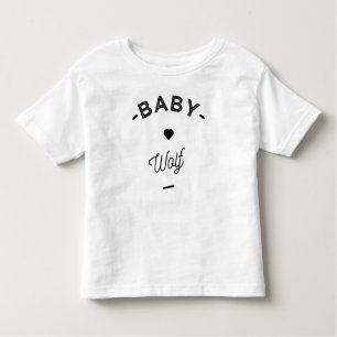 Baby Wolf Kleinkind T-shirt