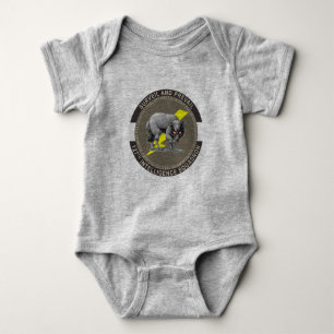 Baby Wolf Morale Onsie Baby Strampler