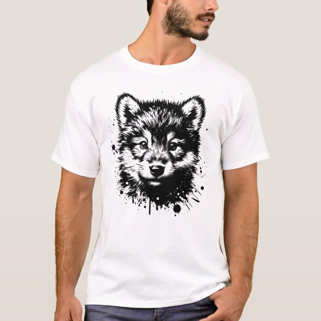 Baby Wolf T-Shirt (Vorderseite)