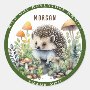 Baby Woodland Animals Favoriten Vielen Dank Gesche Runder Aufkleber