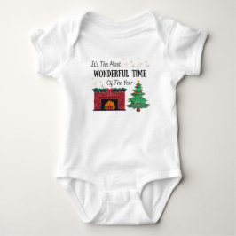 Baby Wunderbarste Zeit des Jahres One Piece  Strampler
