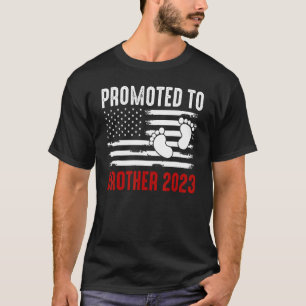 Baby wurde für die Bruder 2023 Coolen Flag Familie T-Shirt