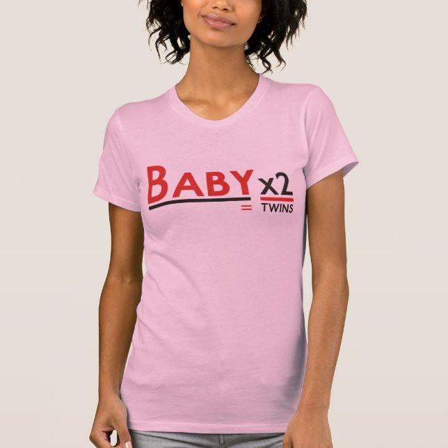 Baby x 2 T-Shirt (Vorderseite)