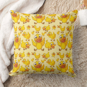 Baby Yellow Ducks Kissen