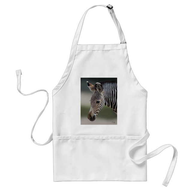 Baby Zebra Schürze (Vorne)