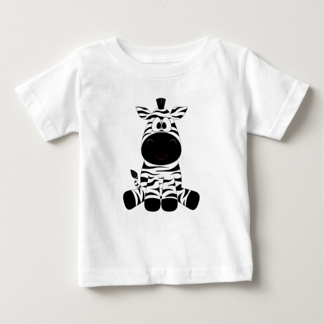 Baby Zebra T-shirt (Vorderseite)