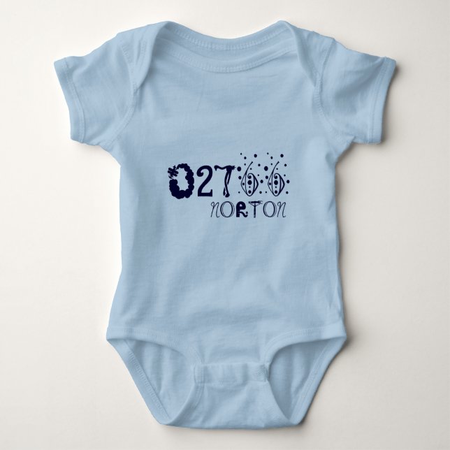 Baby ZIPcode Shirt (Vorderseite)