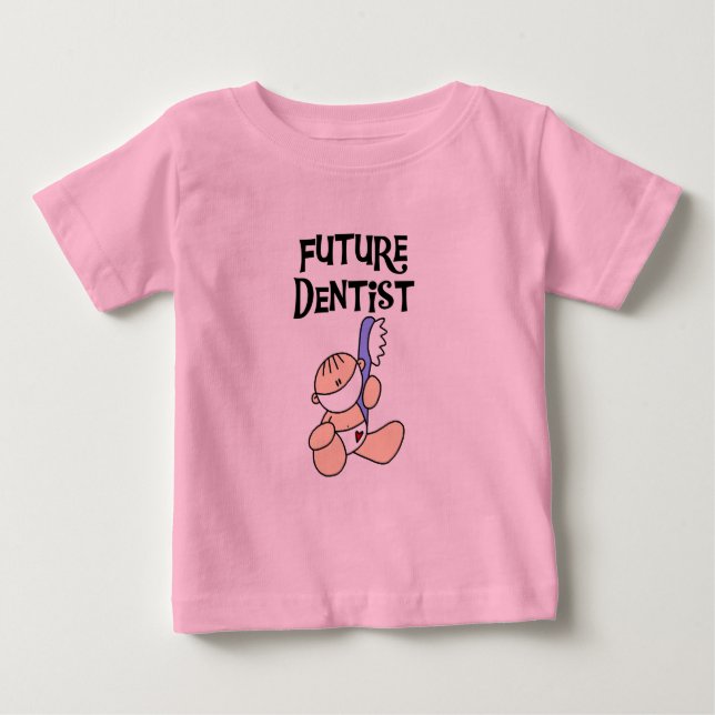 Baby-zukünftige Zahnarzt-T - Shirts und Geschenke (Vorderseite)