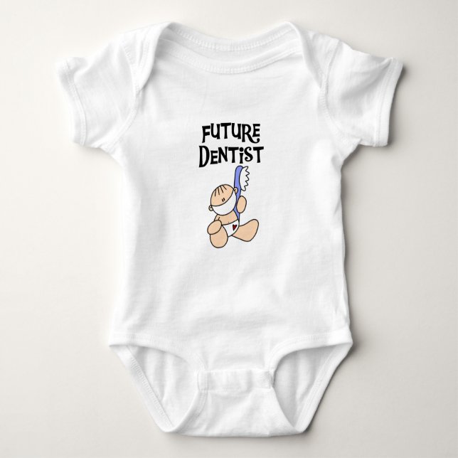 Baby-zukünftige Zahnarzt-T - Shirts und Geschenke (Vorderseite)